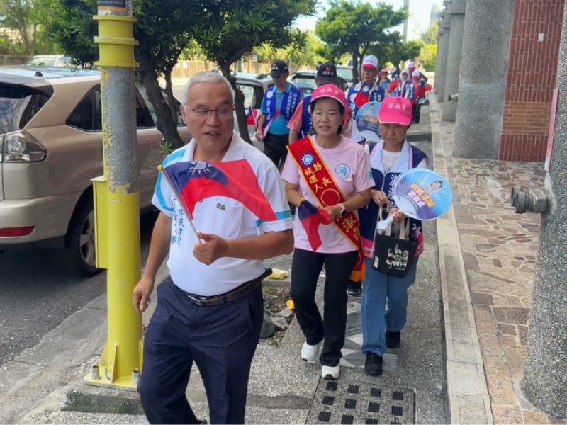 游淑貞展開十三鄉鎮請益之旅　花蓮市掃街喊「選真的游淑貞」